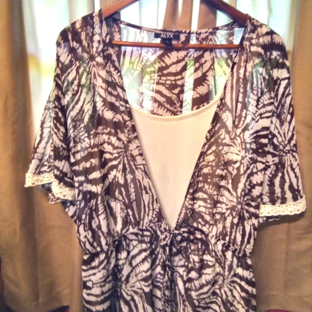 ALYX two-piece cardigan and Cami